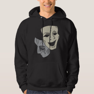 Comedy tragedie maskeert theater Drama Club Matchi Hoodie