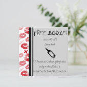 Comedy Wedding Invitation, Humor Kaart (Staand voorkant)