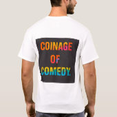 COMEDYMUNTEN T-SHIRT (Achterkant)