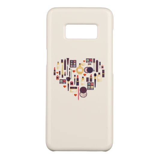 Comestics Heart Case-Mate Samsung Galaxy Hoesje (Achterkant)