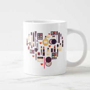 Comestics Heart Extra Grote Beker