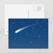 Comet #1 - Briefkaart horizontaal (Voorkant / Achterkant)