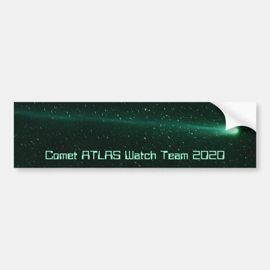 Comet ATLAS 2020 Bumpersticker (Voorkant)