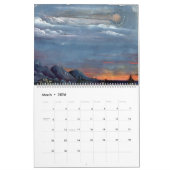 Comet Book - Calendrier artistique Vintage (Mar 2026)