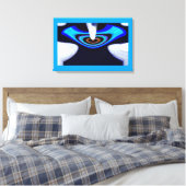 Comet Canvas Afdruk (Insitu (Slaapkamer))
