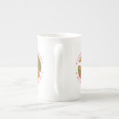 COMET CUPID REINDEER Bone China Mug (Dos)