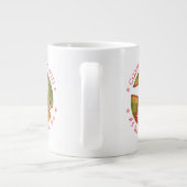 COMET CUPID REINDEUR Big White Mug (Dos)