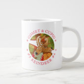 COMET CUPID REINDEUR Big White Mug (Droite)