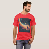 ** Comet Curves T-shirt Design ** (Voorkant volledig)