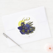 Comet Dark Fantasy Reindeer Collection Stickers  (Envelop)