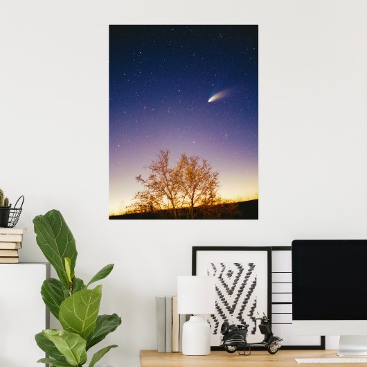 Comet Hale Bopp Poster (Thuiskantoor)