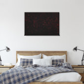 Comet P:Shoemaker-Levy 9 Canvas Afdruk (Insitu (Slaapkamer))