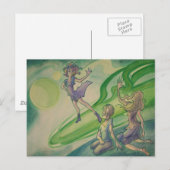 Comet Passerby Briefkaart (Voorkant / Achterkant)