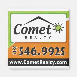 Comet Realty magnet Magneet