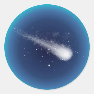 Comet Ronde Sticker