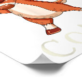 Comet Santas Reindeers Family Matching Outfit Chri Poster (Hoek)