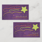 Comète Carte de visite d'appel personnel maman (Devant / Derrière)