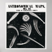 Comets Map Poster (Voorkant)