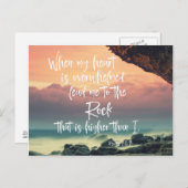 Comformeer de Bijbelversie van Psalms Briefkaart (Voorkant / Achterkant)