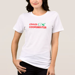 Comfort Colors® Chaos Coordinator Grappige Moeder Tri-Blend Shirt