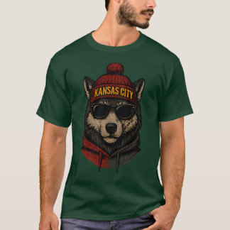 Comfort Colors Kansas City Football Mascot T-shirt