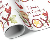 Comfort en Joy Cadeaupapier (Rol Hoek)