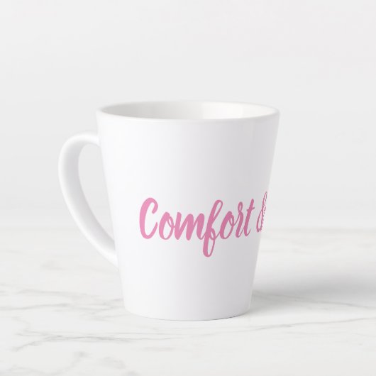 Comfort en Joy Latte Mok (Linkerhoek)