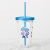 Comfort en veiligheid | Charlie & Snoopy Hug Acryl Drinkbeker (Voorkant)