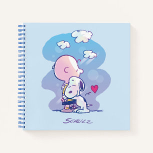 Comfort en veiligheid   Charlie & Snoopy Hug Notitieboek