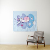 Comfort en veiligheid | Charlie & Snoopy Hug Wandkleed (In Situ (horizontaal))