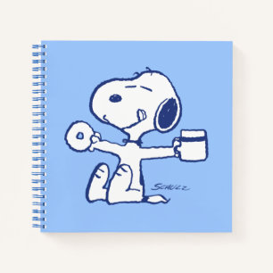 Comfort en veiligheid Geluk is een ochtendrituee Notitieboek