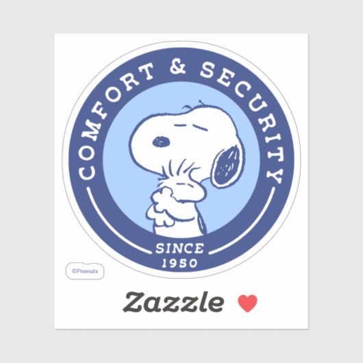 Comfort en veiligheid | Snoopy & Woodstock Hug Sticker (Vel)