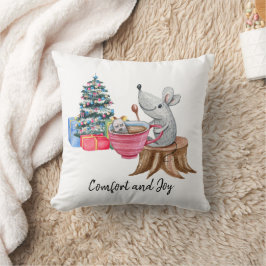 Comfort en vrolijk muis met thea-Sierkussen Kussen