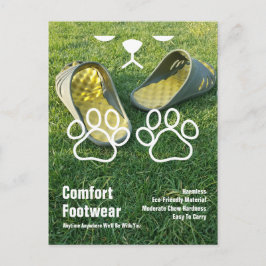 Comfort Footwear Briefkaart