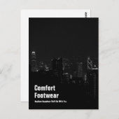 Comfort Footwear in Hong Kong Night Uitzicht Briefkaart (Voorkant / Achterkant)