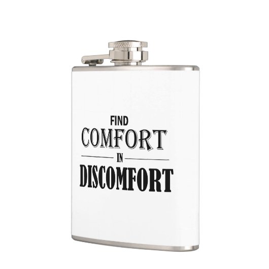 Comfort in ongemak zoeken heupfles (Links)