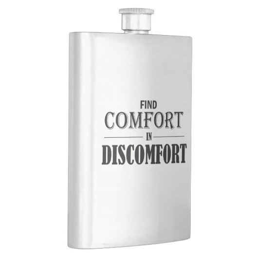 Comfort in ongemak zoeken heupfles (Rechts)