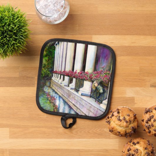 Comfort is de vijand van de vooruitgang pannenlap (Top down)