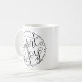 Comfort & Joy Christmas Mok (Voorkant links)