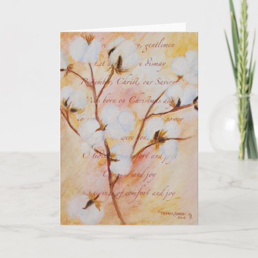 Comfort&Joy Feestdagen Kaart (Voorkant)