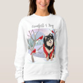 COMFORT & JOY - Finse witte shirten Trui (Voorkant)