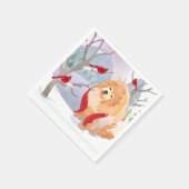 COMFORT & JOY - serviettes en papier ROUGH CHOW (Coin)