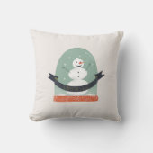 Comfort & Joy Snowman  Kussen (Voorkant)