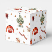 Comfort & Joy | Vrolijk kerstfeest Bedankdoosjes (Achterkant)