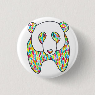 Comfort panda pin door Megaflora Ronde Button 3,2 Cm