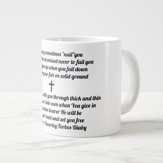 Comfort Poem Specialty Mok (Voorkant rechts)