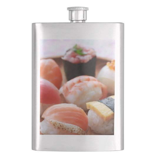 Comfort Shot – Cozy Sushi Classic Flask Flacon (Voorkant)