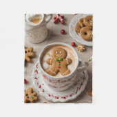 Comfort & Vreugde Fleece Deken (Voorkant)