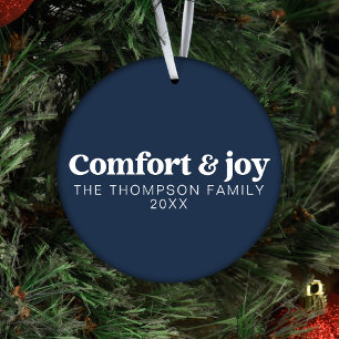 Comfort & Vreugde Modern Eenvoudig Marine Blauw Ke Ornament