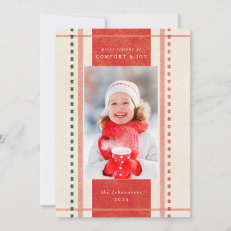 Comfort & vrolijk kerstcadeau kaart